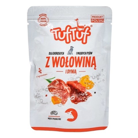 Tuf Tuf Saszetka mielonka z wołowiną dla psa 100g TufTuf