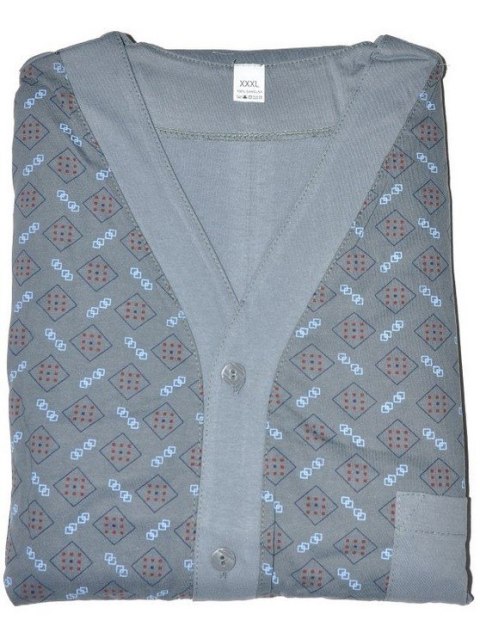 PIŻAMA MĘSKA ROZPINANA DR R.3XL PIŻAMA MĘSKA ROZPINANA DR R.3XL