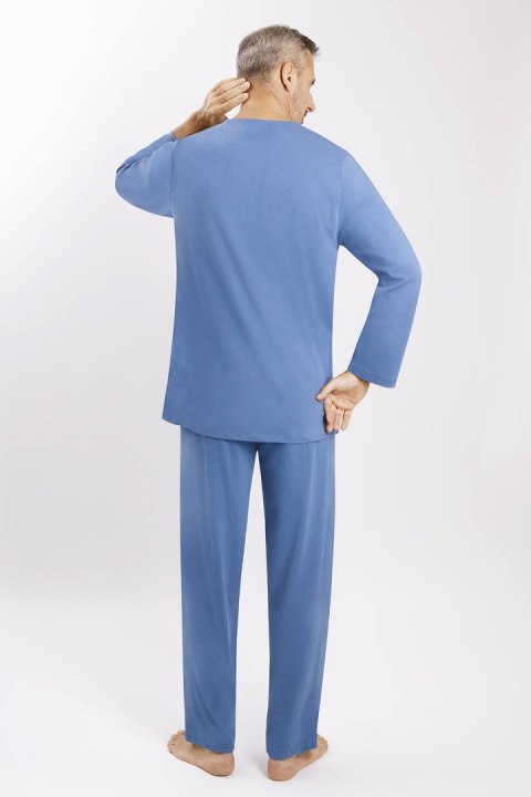 PIŻAMA MĘSKA ROZPINANA DR R.4XL-5XL PIŻAMA MĘSKA ROZPINANA DR R.4XL-5XL