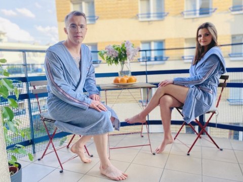 SZLAFROK MĘSKI LAMPAS 425 SZLAFROK MĘSKI LAMPAS 425