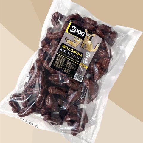 2Dog Mini Kiełbaski WOŁOWINA 1 Kg