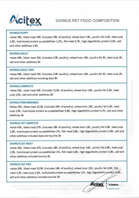 PRÓBKA Divinus Complete 100g