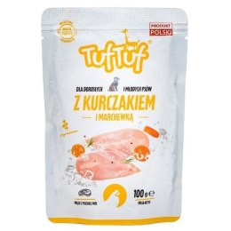 Tuf Tuf Saszetka mielonka z kurczakiem dla psa 100g TufTuf