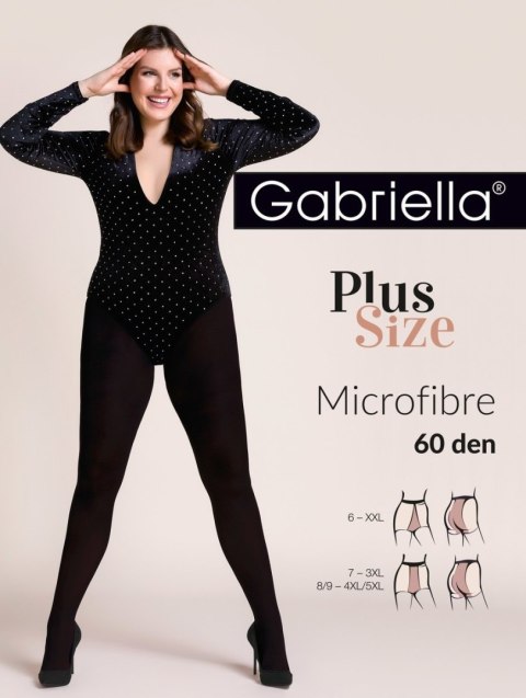 RAJSTOPY MICROFIBRE PLUS SIZE 60 DEN R.6 RAJSTOPY MICROFIBRE PLUS SIZE 60 DEN R.6