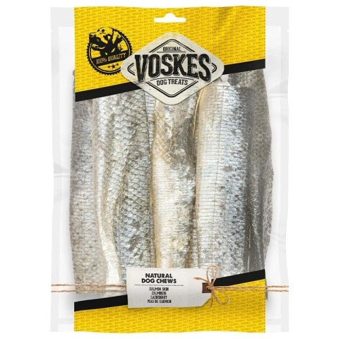Voskes Salmon Skin - suszona skóra łososia 100g Voskes
