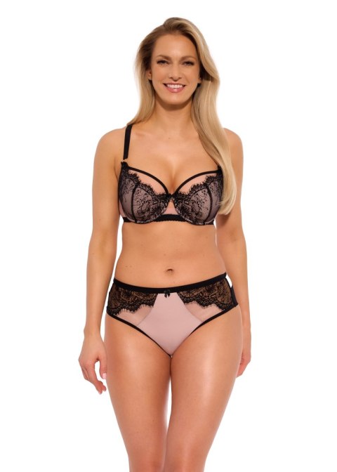 BIUSTONOSZ SEMI SOFT AINA BSO 1273 CZARNO-RÓŻOWY BIUSTONOSZ SEMI SOFT AINA BSO 1273 CZARNO-RÓŻOWY