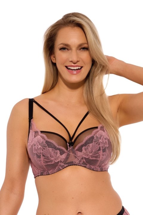 BIUSTONOSZ SEMI-SOFT MALENE BSO 1266 CZARNO-RÓŻOWY BIUSTONOSZ SEMI-SOFT MALENE BSO 1266 CZARNO-RÓŻOWY