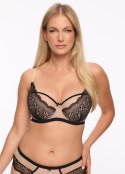 BIUSTONOSZ SEMI-SOFT NATHALIE BSO 1286 CZARNO-BEŻOWY