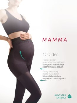 RAJSTOPY MAMMA 100 DEN PLUS SIZE