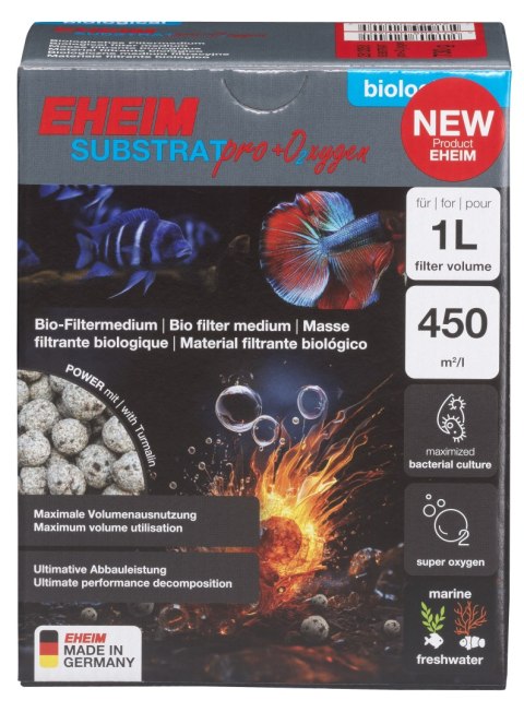 EHEIM wkład biologiczny SUBSTRATpro+ O2xygen 1 L (2512051)