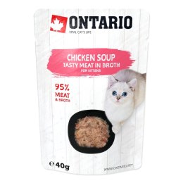 ONTARIO Kitten Soup Chicken, Carrot & Rice 40g (213-3130)