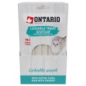 ONTARIO Przysmak do lizania dla kotów z extra tuńczykiem i krewetkami 5x14g (213-53713)
