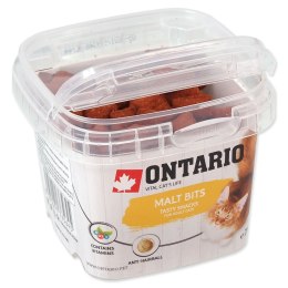 ONTARIO Snack Anti-hairball Bits 75g / Przysmak funkcjionalny ułatwiający usuwanie kul włosowych dla kotów 75g (213-5400)