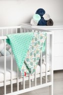 LEKKI KOCYK MINKY 75 x 100 JEŻYKI MIĘTA
