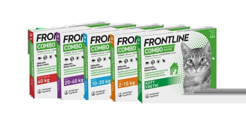 FRONTLINE Combo Spot-On Dla Kotów 3x0,5ml
