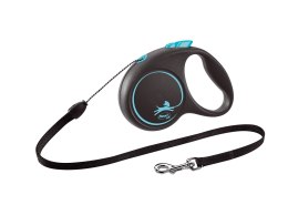 Flexi Smycz Black Design S Linka 5m Do 12kg Niebieska