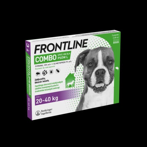 FRONTLINE Combo Spot-On Dla Psów 3x2,68ml