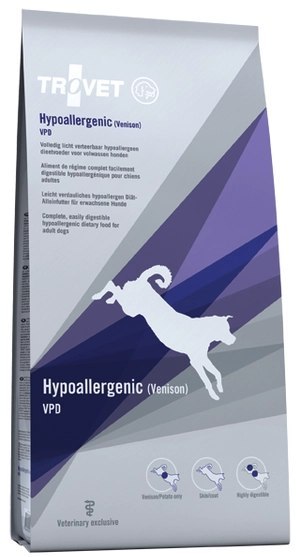 TROVET VPD Hypoallergenic Venison Dla Psa 3kg