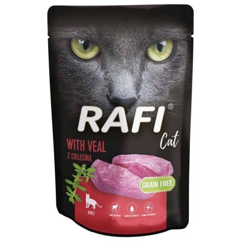 Dolina Noteci Rafi Cat Adult Z Cielęciną 100g