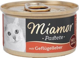Miamor Pastete wątróbka drobiowa 85g puszka