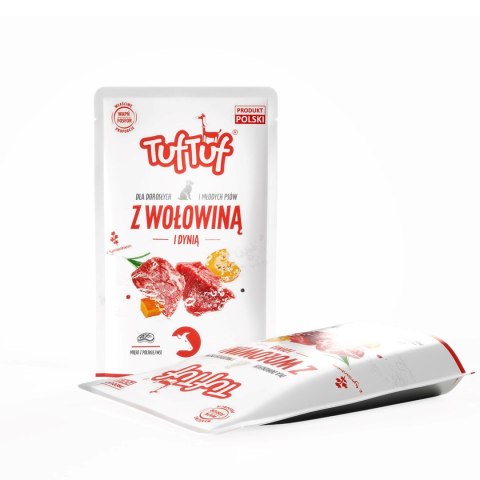 Tuf Tuf Saszetka mielonka z wołowiną dla psa 100g TufTuf