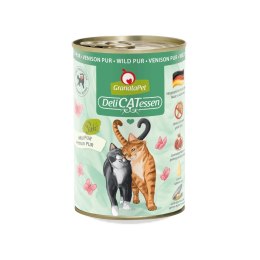 GranataPet DeliCatessen dziczyzna mokra karma dla kota 400g GranataPet