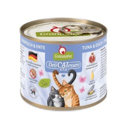 GranataPet DeliCatessen tuńczyk i kaczka karma mokra dla kota 200g GranataPet
