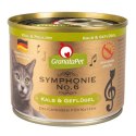 GranataPet Symphonie No.6 cielęcina i drób mokra karma dla kota 200g GranataPet