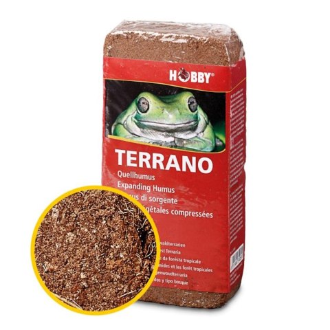 HOBBY Quellhumus 2 x 4 L, wszechstronny substrat do terrariów (34050)