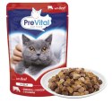 PREVITAL wołowina w galaretce dla kotów 100g PREVITAL