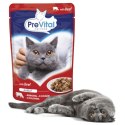 PREVITAL wołowina w galaretce dla kotów 100g PREVITAL