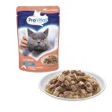 PREVITAL łosoś w sosie dla kotów 100g PREVITAL