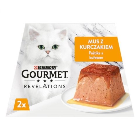PURINA Gourmet Revelations Kurczak - mokra karma dla kota - 2x57 g PURINA NESTLE