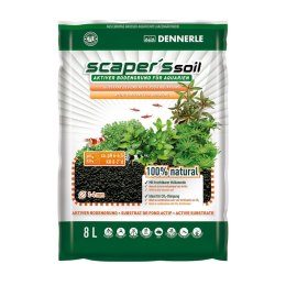 DENNERLE Aktywne podłoże do akwariów słodkowodnych Scapers Soil 1-4 mm, 8l (4581)