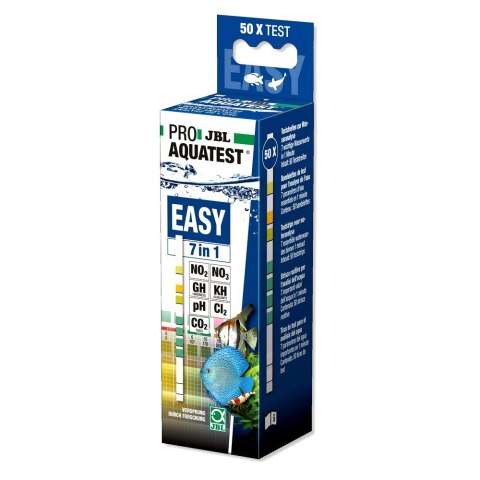 JBL PROAQUATEST EASY 7in1 Paski testowe do szybkiego testu wody akwariowej (2414400)