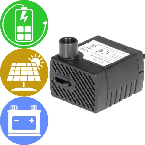 Kruger Meier HydroSpark All Connect - pompa wody 300l/h 12V i 230V