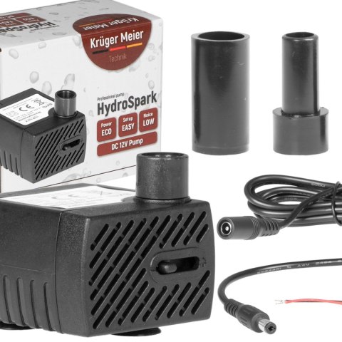 Kruger Meier HydroSpark All Connect - pompa wody 300l/h 12V i 230V