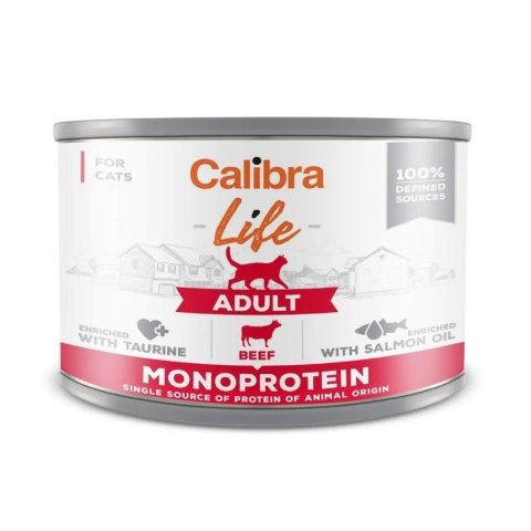 CALIBRA CAT life adult beef 200g Calibra