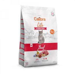 CALIBRA CAT life sterilised beef 1,5kg Calibra