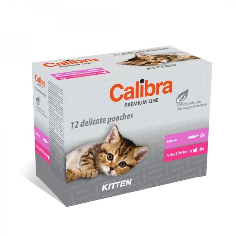 CALIBRA CAT premium kitten multipack 12x100g Calibra