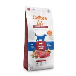 CALIBRA DOG life senior medium fresh beef 12kg Calibra