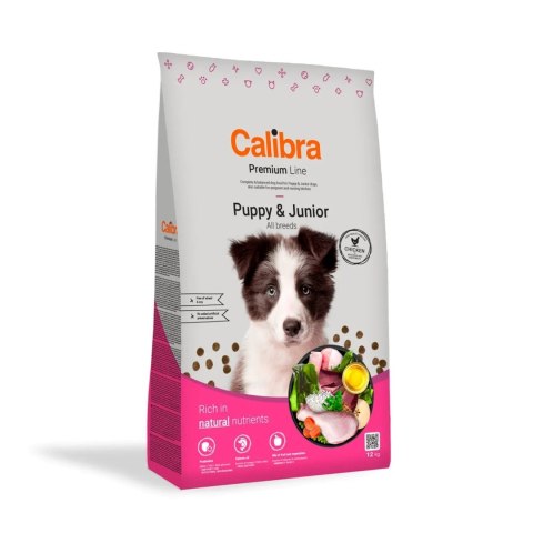 CALIBRA DOG premium puppy&junior 12kg Calibra