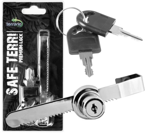 Terrario Safe Terri 120 - zamek do drzwi przesuwnych 12cm