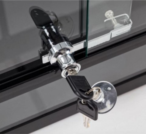 Terrario Safe Terri 120 - zamek do drzwi przesuwnych 12cm