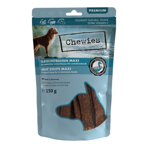 Chewies Paski 95% mięsne kaczka
