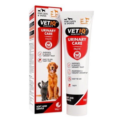 VetIQ Urinary Care Pasta drogi moczowe dla psów i kotów 100g WYPRZEDAŻ