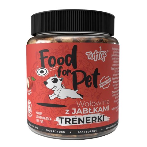 Tuf Tuf Trenerki wołowina z jabłkiem 120g TufTuf