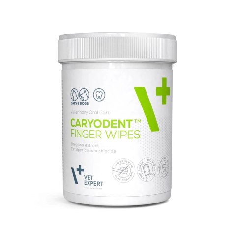 VetExpert Caryodent Finger Wipes 50szt VetExpert