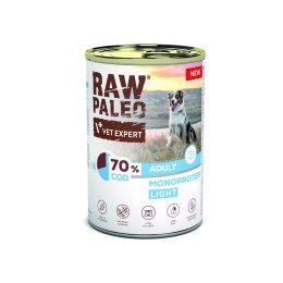 VetExpert Raw Paleo Dorsz/Cod Light Adult Can 400g VetExpert