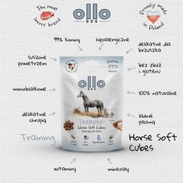 Ollo Air Dried Horse Cubes dla psa 80g OLLO